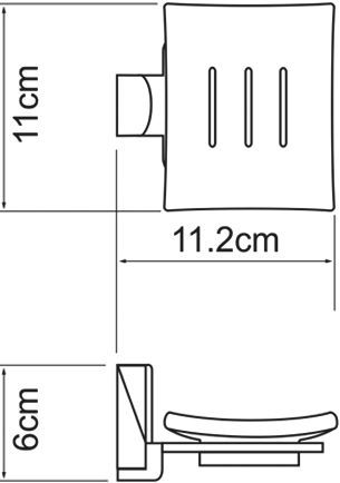 Мыльница Wasserkraft Leine White K-5029White - 2