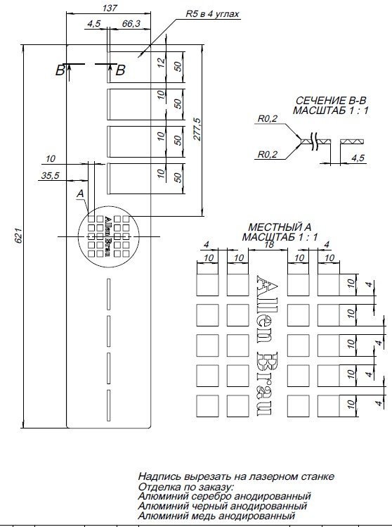 Накладка для сифона Allen Brau Infinity для поддона 160х80 черный матовый 8.210N7-BBA - 2