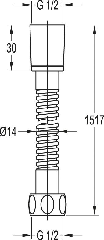 Душевой шланг Cezares Articoli vari  CZR-FMDC-150-03 - 7