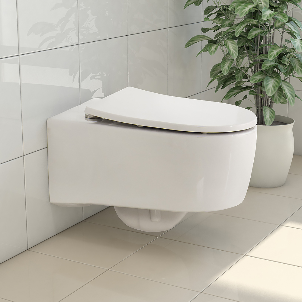 Подвесной унитаз Belbagno SANTHE-I  BB1002CH - 1