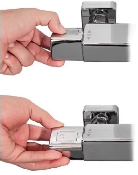 Душевая система с термостатом Grocenberg GB7005 Хром - 2