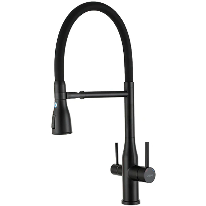 Смеситель для кухни Gappo черный матовый G4399-76 - 0