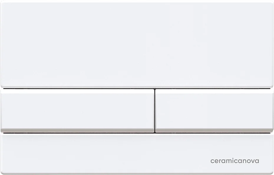 Система инсталляции для унитазов Ceramica Nova Envision с кнопкой Flat белой матовой CN1002W - 1