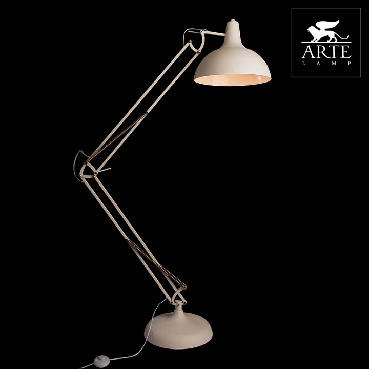 Торшер Arte Lamp Goliath A2487PN-1WH - 1