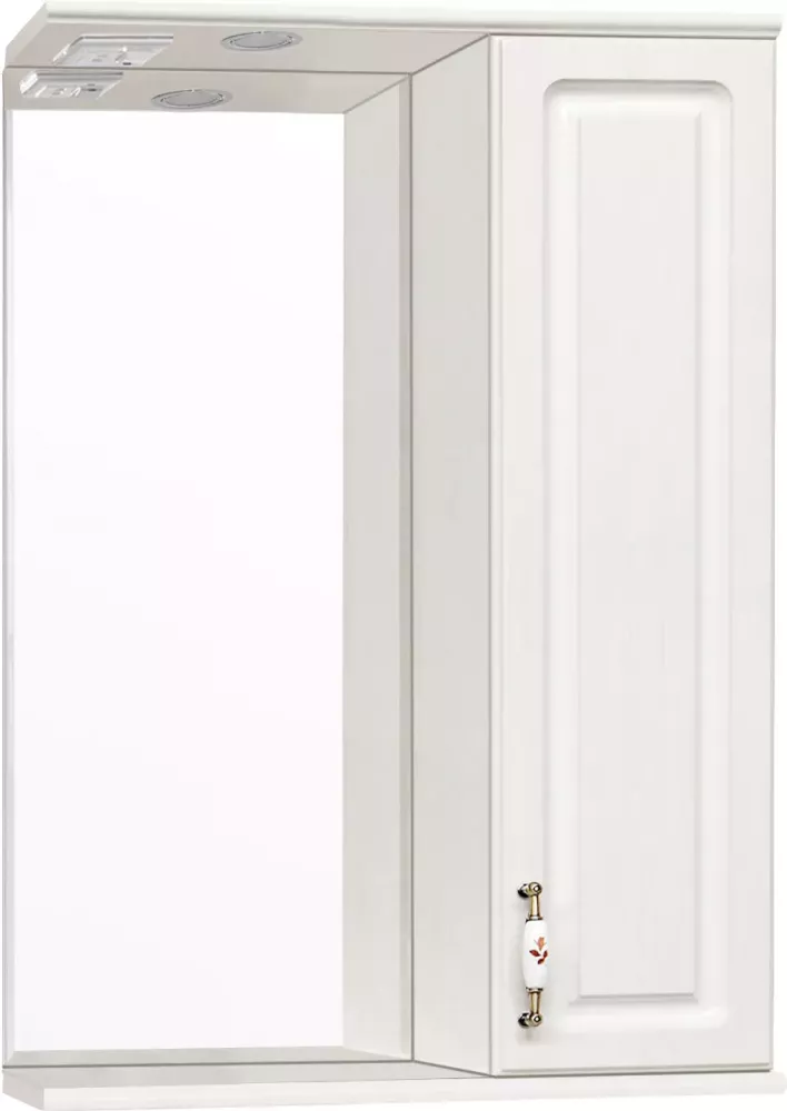 Зеркало-шкаф Style Line Олеандр 55 светлое дерево ЛС-00000201 - 0