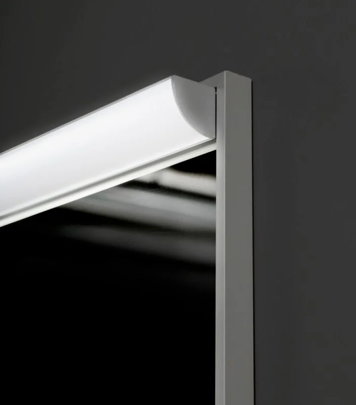 Зеркало BelBagno 50х80 с внешним светильником  SPC-UNO-500-800-TCH - 1