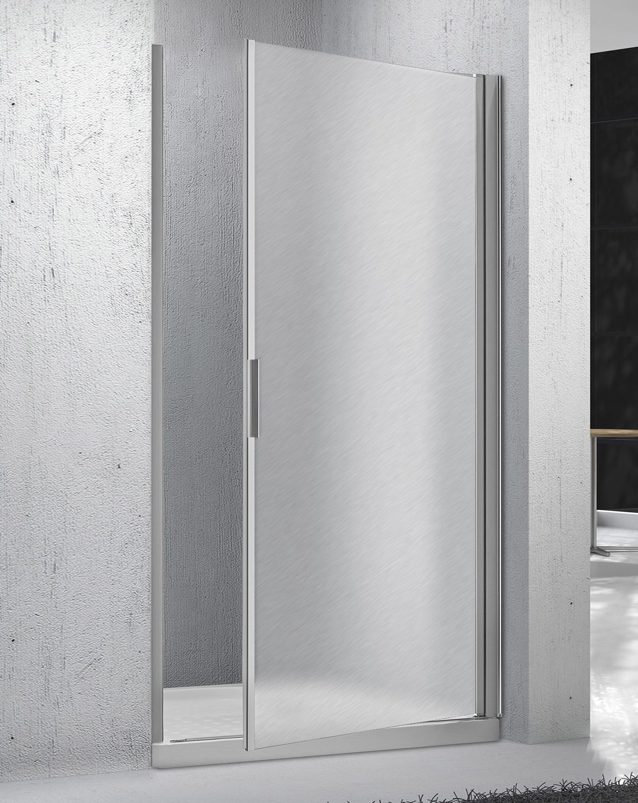 Душевая дверь в нишу BelBagno Sela B 1 95 Ch Cr SELA-B-1-95-Ch-Cr - 1