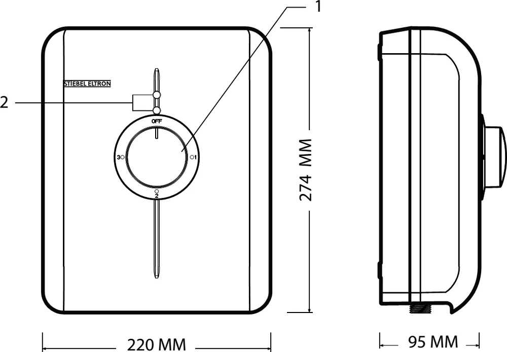 Водонагреватель Stiebel Eltron DDH 8 236386 - 3