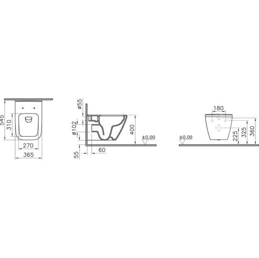 Комплект VitrA Integra 9856B003-7206 - 4