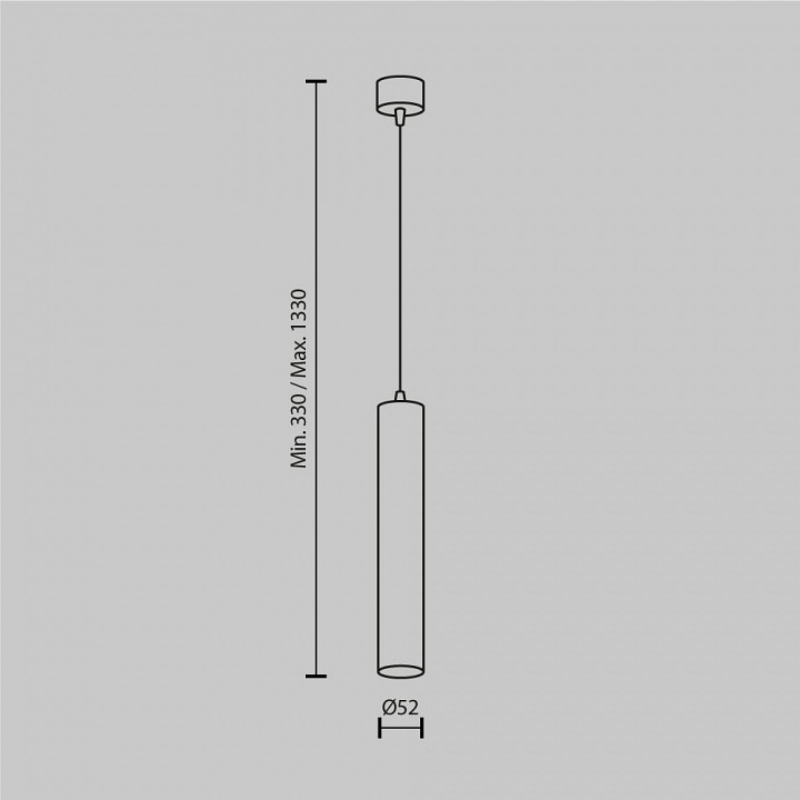 Подвесной светильник Maytoni Focus LED P072PL-L12W4K-BS - 5