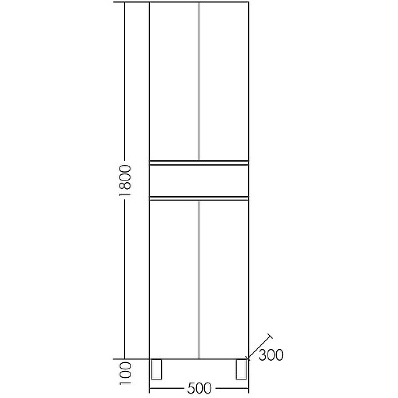 Комплект мебели Санта Марс 100 белый - 9