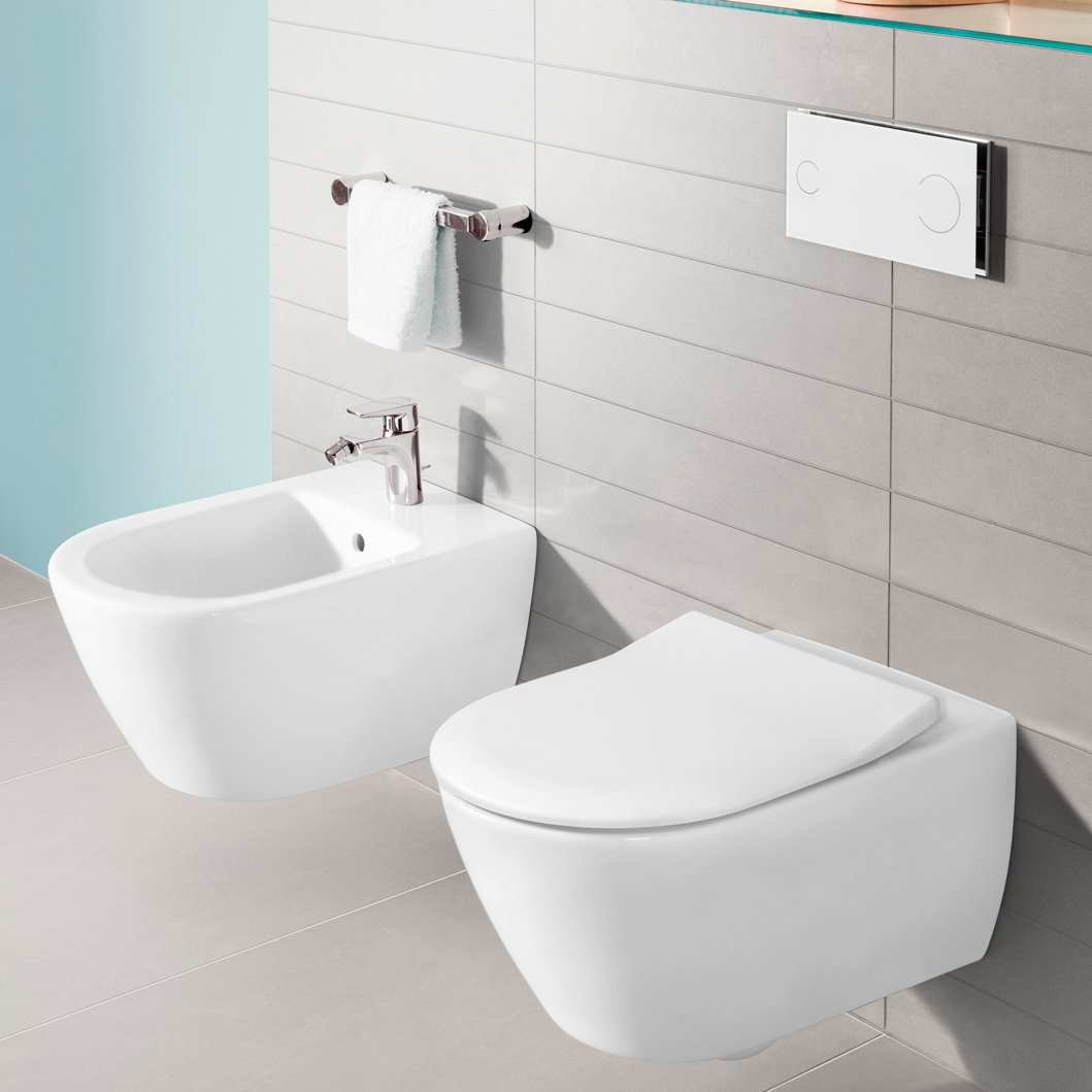 Унитаз подвесной Villeroy & Boch Subway 2.0 alpin  5614R2R1 - 7