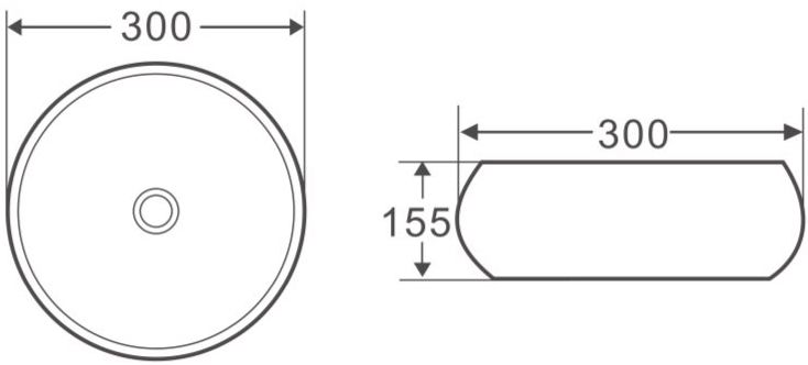 Рукомойник BelBagno BB1114 накладной - 2