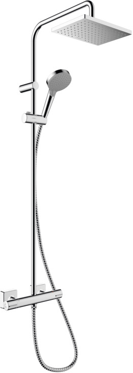 Душевая стойка Hansgrohe Vernis Shape Showerpipe 230 1jet EcoSmart хром 26097000 - 0