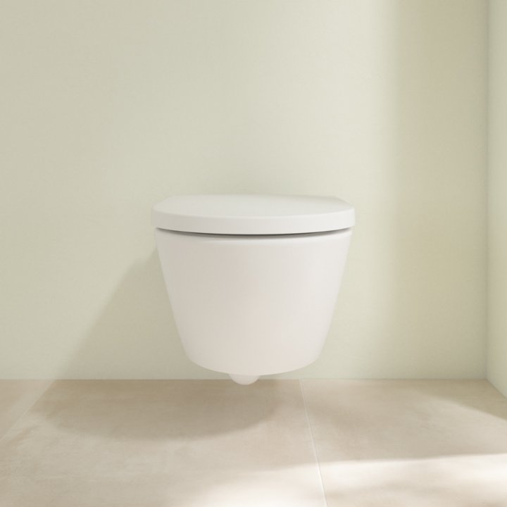 Унитаз подвесной Villeroy & Boch Subway 3.0 4670TSR1 alpin, ceramicplus, сиденье с микролифтом - 2