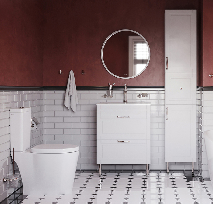 Тумба для комплекта IDDIS Oxford 80, белая OXF80W0i95 - 3