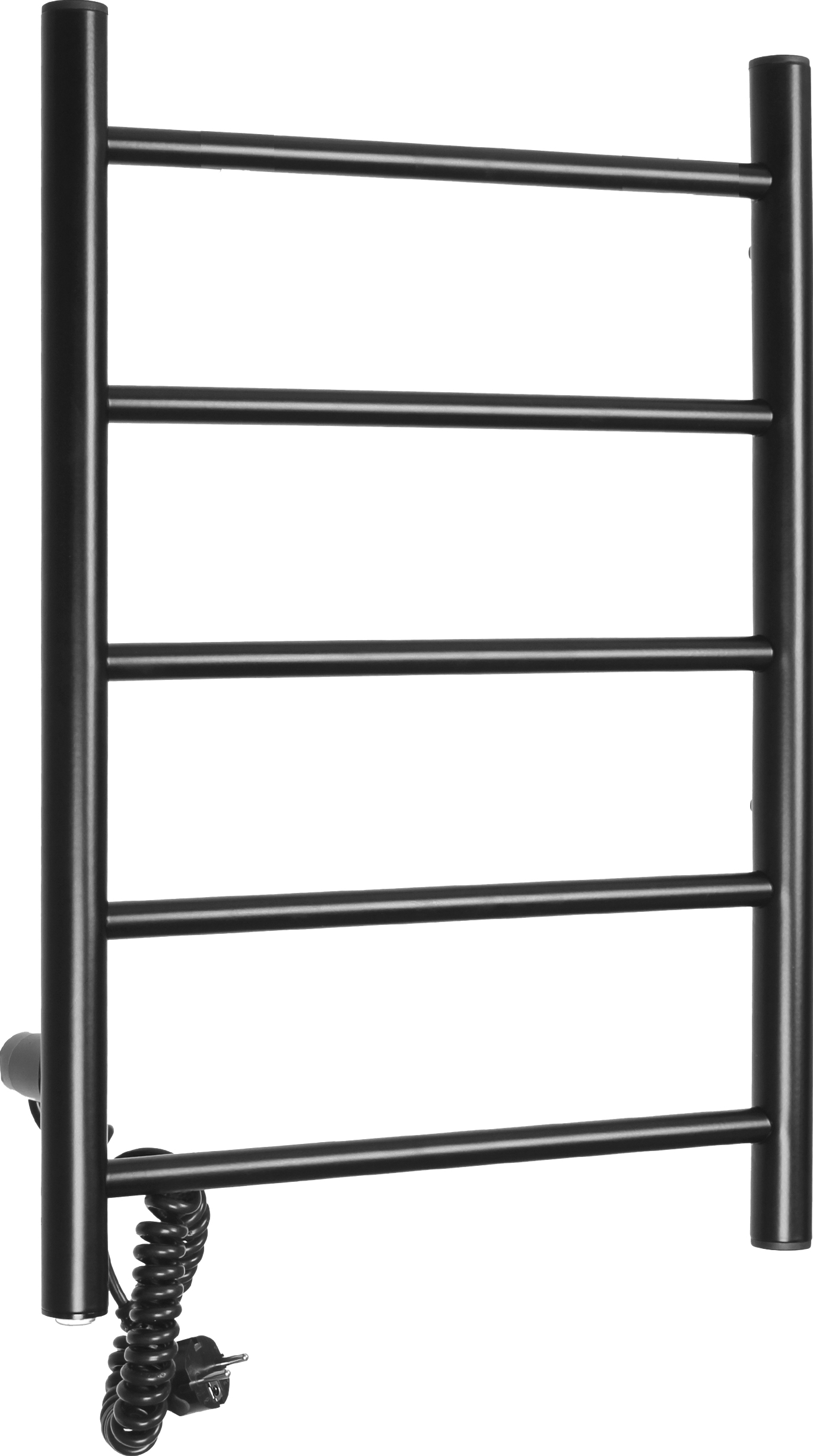 Полотенцесушитель электрический Domoterm Классик DMT 109-5 60х40, L, черный матовый DMT 109-5 40x60 ЧРН EKL - 1