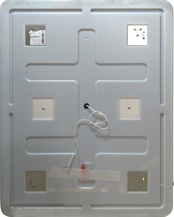 Зеркало Misty Неон 3 LED 60x80, сенсор на корпусе П-Нео060080-3ПРСНККУ - 2