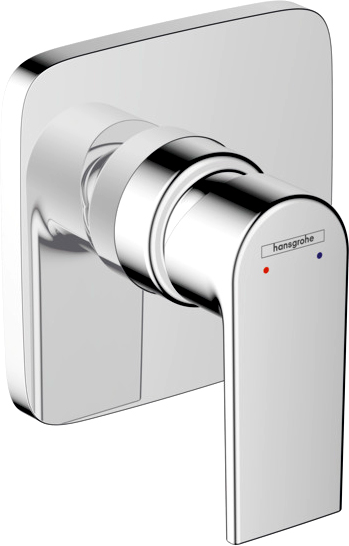 Смеситель Hansgrohe Vernis Shape 71658000 для душа, хром - 0