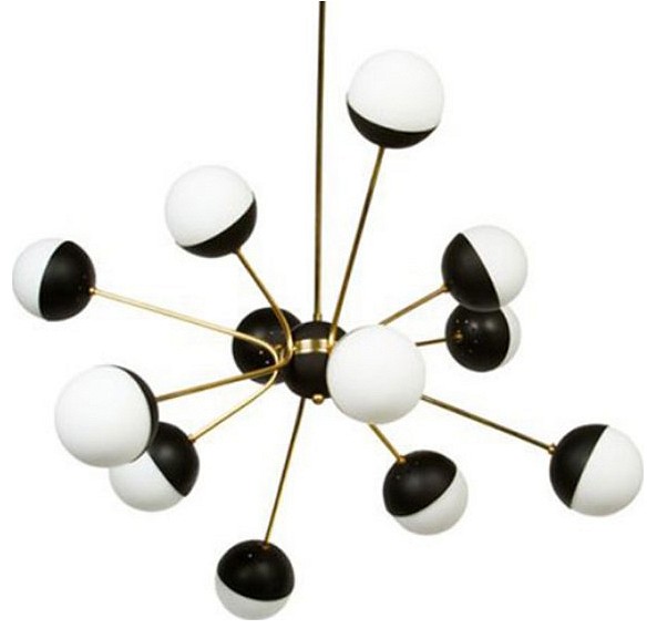 Подвесная люстра Imperiumloft Rewire Custom Orb Chandelier In 1950 40.1328.MT.20.CH - 0