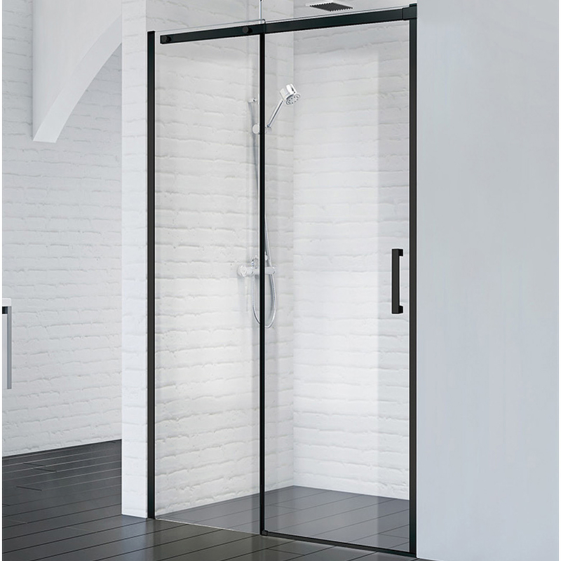 Душевая дверь BelBagno Acqua 130 черный  ACQUA-BF-1-130-C-NERO - 0