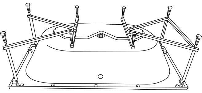 Ванна EXCELLENT Pryzmat 170x75 WAEX.PRY17WH - 4