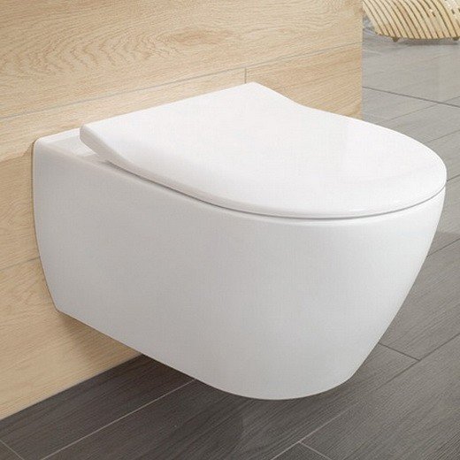 Унитаз подвесной Villeroy & Boch Subway 2.0 alpin  5614R2R1 - 4