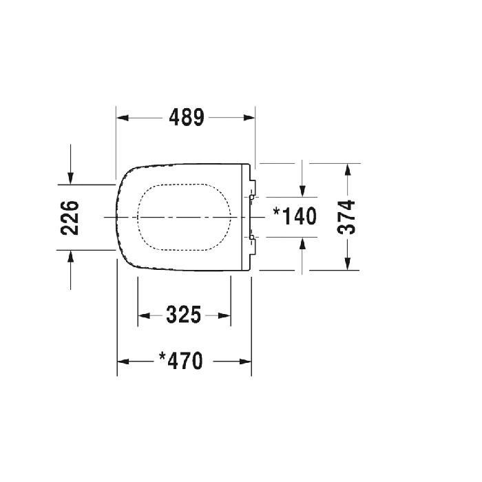 DURAVIT (DuraStyle) Сиденье для унитаза SoftClose 0060590000 - 1