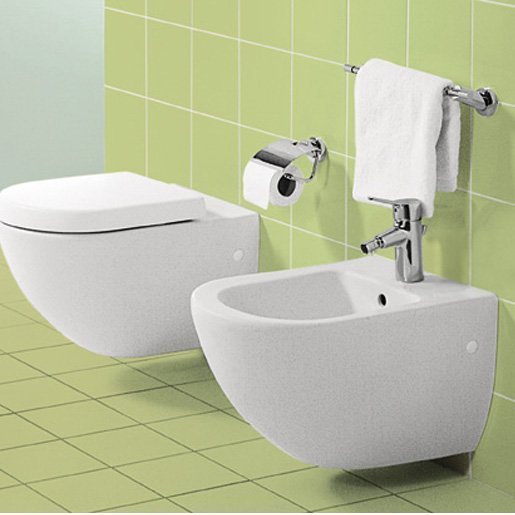 Биде подвесное Villeroy & Boch Subway (7400 00 01) 74000001 - 7