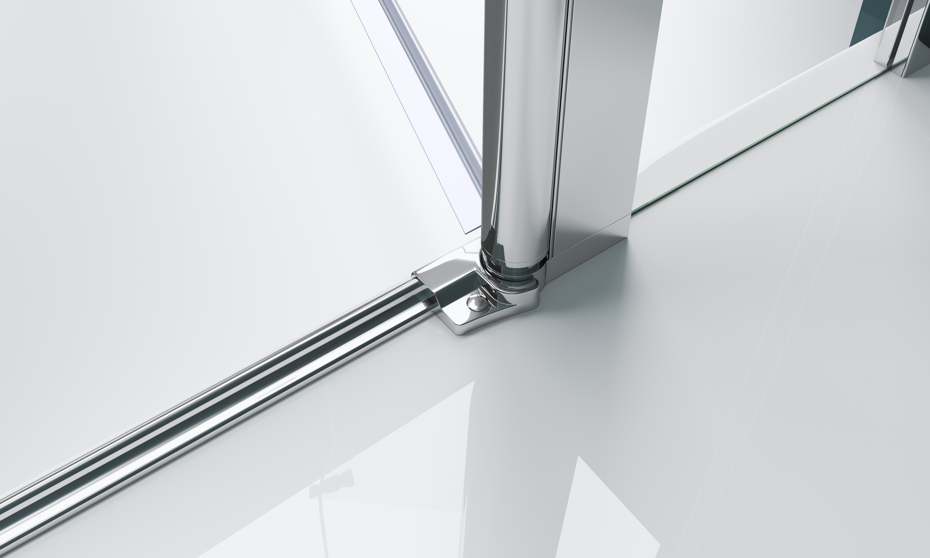 Душевая дверь BelBagno Etna 80 профиль хром  ETNA-B-12-60/20-C-Cr - 5