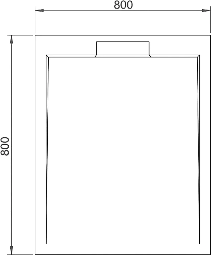 Поддон для душа RGW STL MW 80x80 белый 52211088-15 - 1