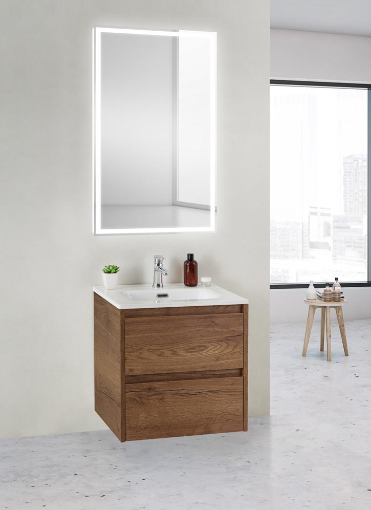 Тумба с раковиной BelBagno Kraft 39 50 светлое дерево - 11