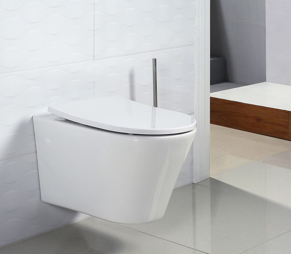 Унитаз подвесной BelBagno Flay-r BB506CH с сиденьем микролифт BB2031SC - 1