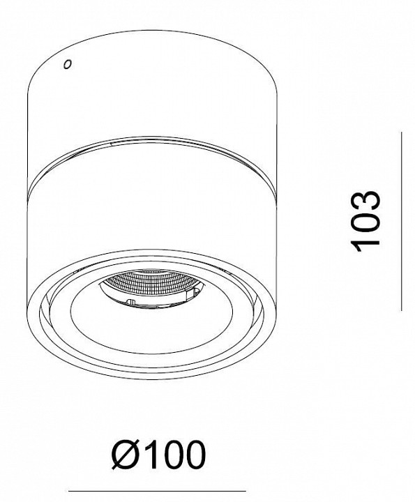 Накладной светильник Deko-Light Uni 348124 - 1