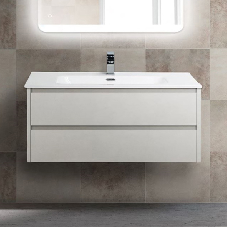 Тумба с раковиной BelBagno Kraft 100 bianco opaco - 0