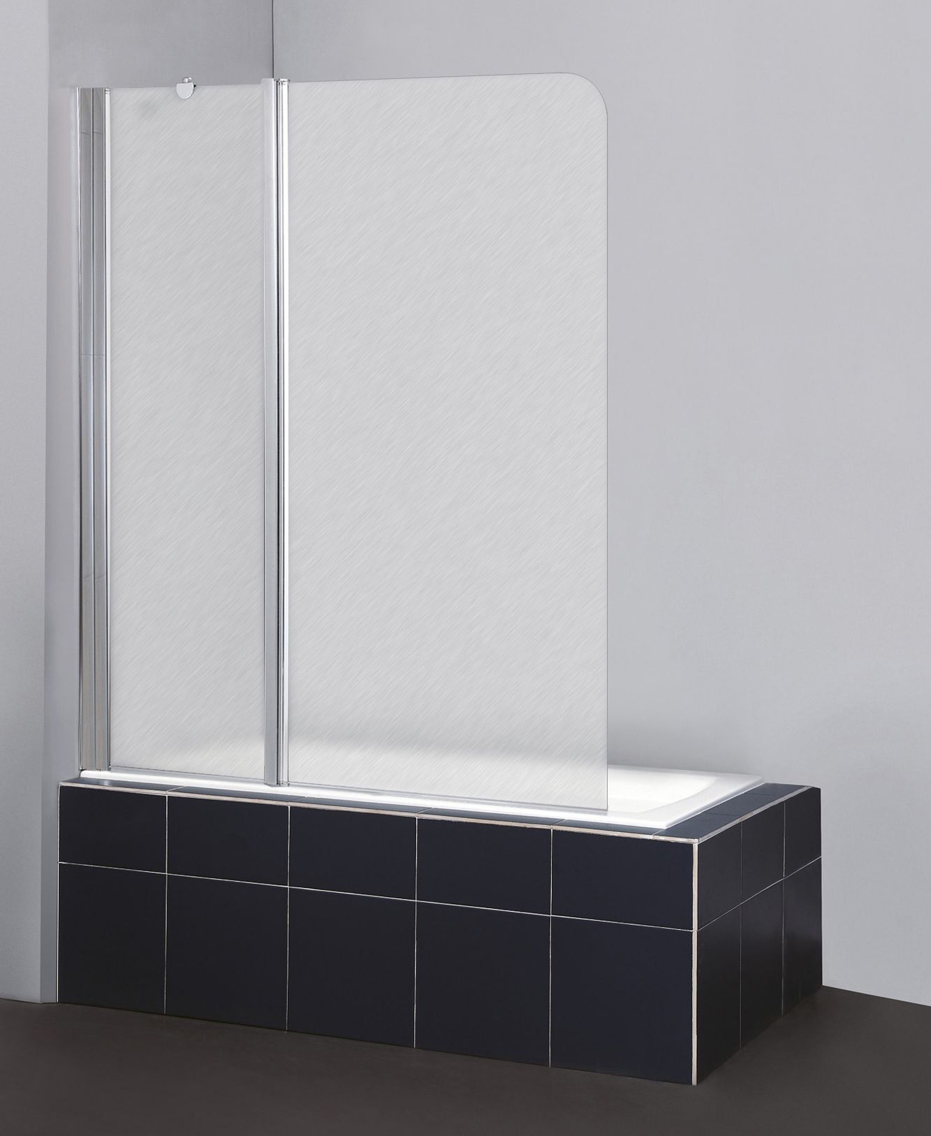 Шторка на ванну BelBagno Sela V 11 120/140 Ch Cr L SELA-V-11-120/140-Ch-Cr-L - 1