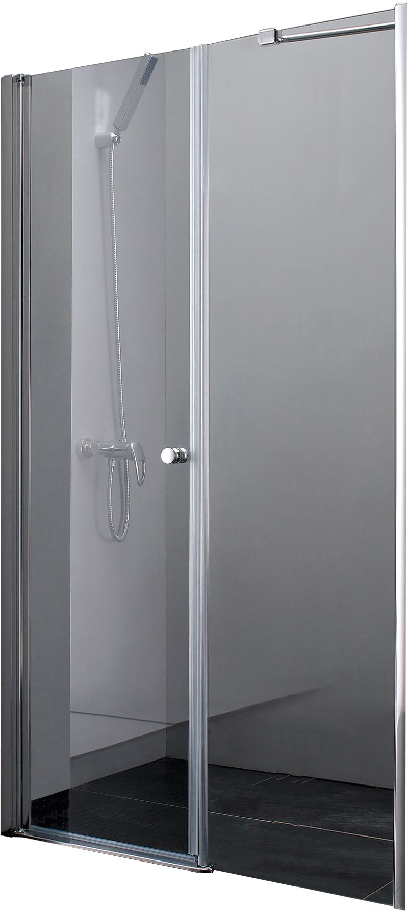 Душевая дверь в нишу Cezares Elena W B11 80/70 C Cr ELENA-W-B-11-80+70-C-Cr - 1