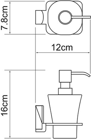 Дозатор Wasserkraft Leine K-5099 - 2