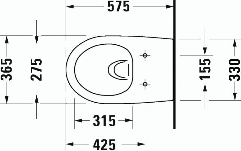 Унитаз подвесной Duravit Architec 45720900A1 - 5