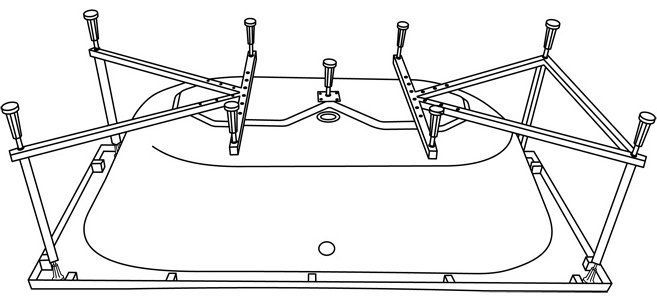 Ванна EXCELLENT Pryzmat 180x80 WAEX.PRY18WH - 4