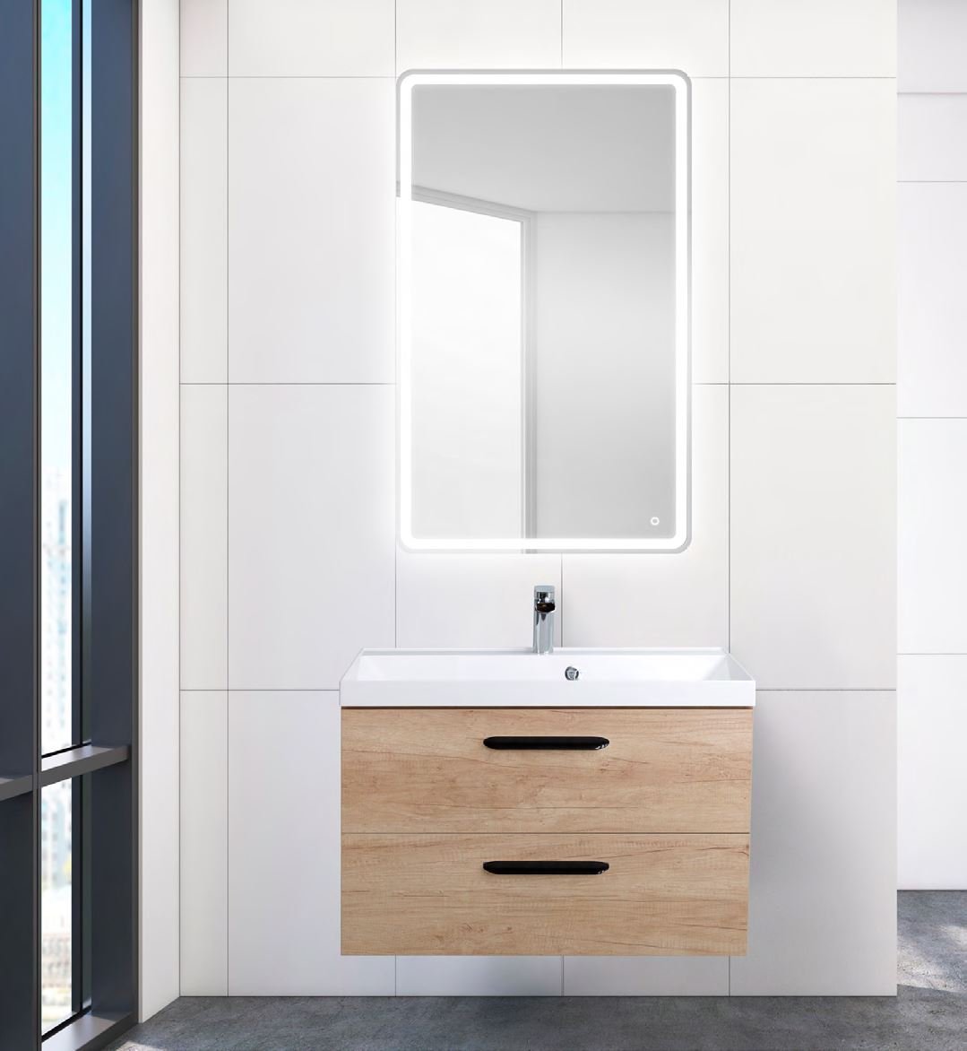 Комплект мебели BelBagno Aurora 70 светлое дерево - 0