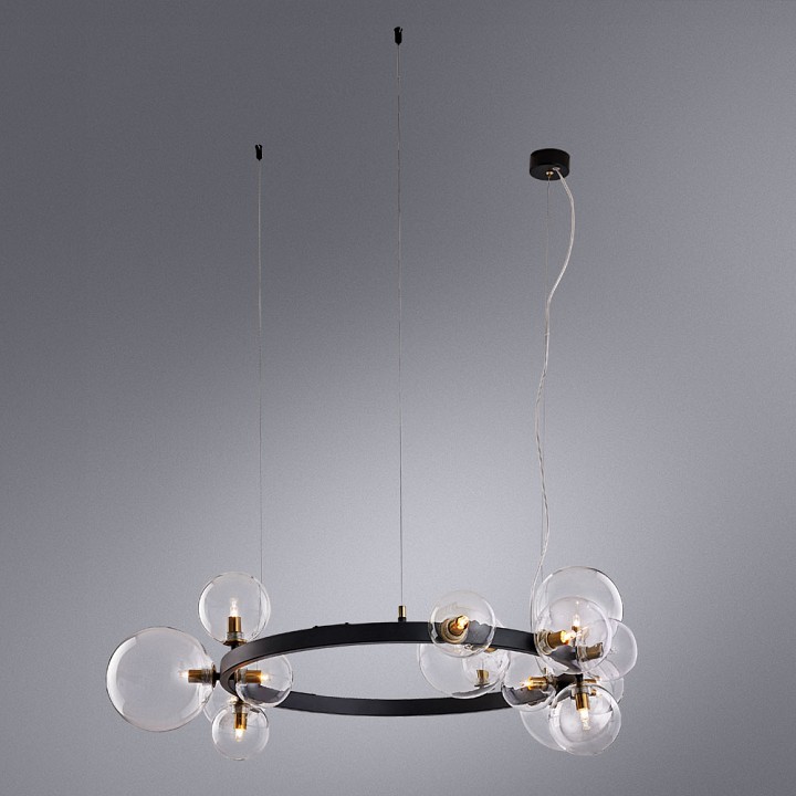 Подвесная люстра Arte Lamp Vincent A7790SP-15BK - 1
