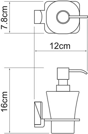 Дозатор Wasserkraft Exter K-5299 - 2