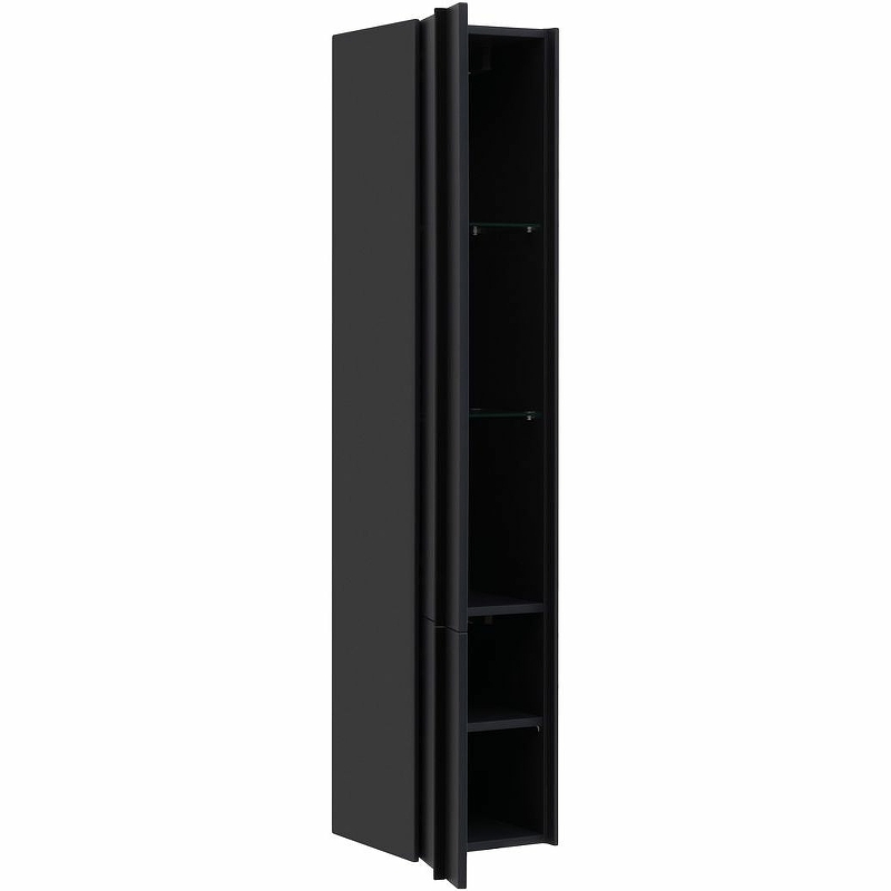 Шкаф пенал Allen Brau Reality 30 L подвесной черный матовый 1.32002.AM - 3