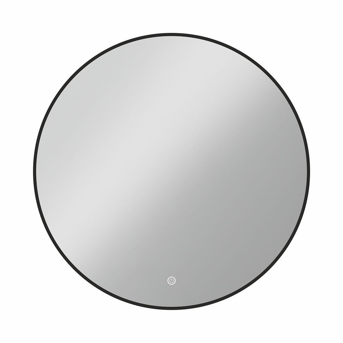 Зеркало Vincea 70х70 черное с подсветкой VLM-3DE700B - 0