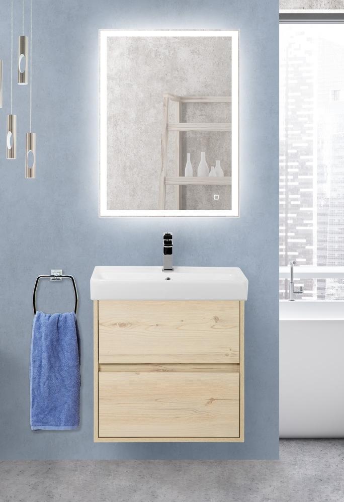 Тумба под раковину BelBagno Neon 50 светлое дерево NEON-500-2C-SO-PB - 4
