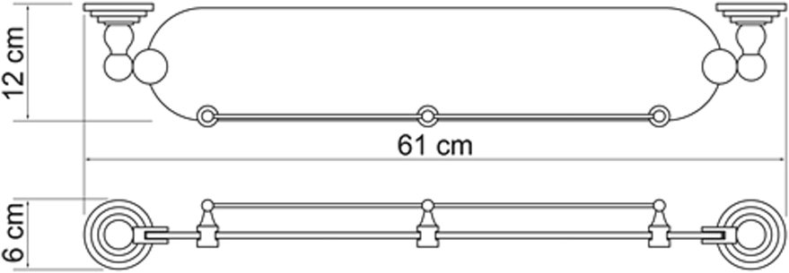 Полка Wasserkraft Ammer K-7044 - 3