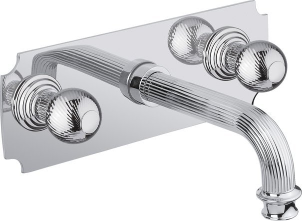 Смеситель для раковины Cezares OLIMP золото 24 карат  OLIMP-BLS2-03/24-O - 7