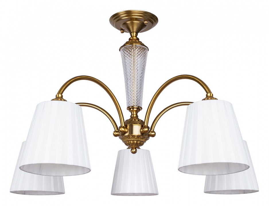 Потолочная люстра Arte Lamp Gracie A7301PL-5PB - 0