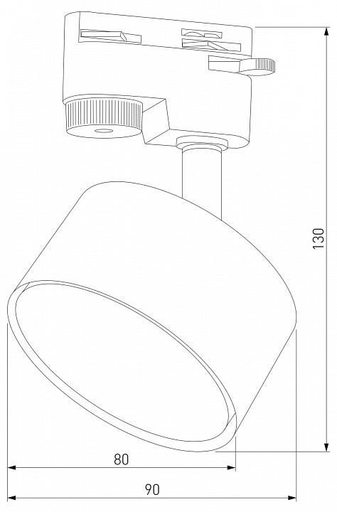 Светильник на штанге TK Lighting Tracer 4398 Tracer Black - 1